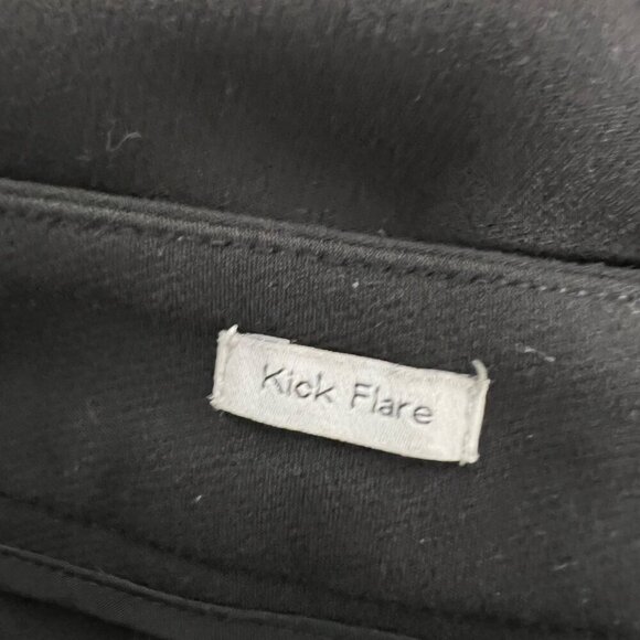 Nine West Kick Flare High Rise Dress Pants Black Womens Size 8 - Picture 9 of 10